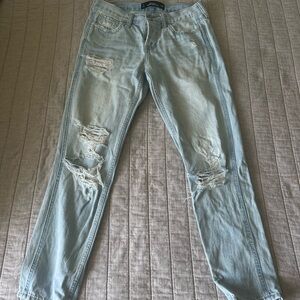 Hollister Vintage Boyfriend Light Blue Jeans